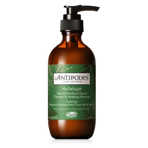 ANTIPODES Čistiaci a odličovací gél Hallelujah Lime & Patchouli 200 ml