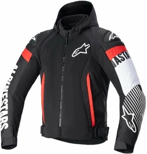 Alpinestars Zaca Air Jacket Black/White/Red Fluo L Blouson textile