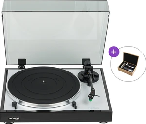 Thorens TD 402 DD Black Gloss Cleaning SET Black Hi-Fi Gramofón