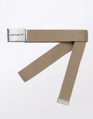 Carhartt WIP Clip Belt Chrome Leather