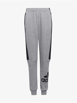 Grey Boys Brindled Sweatpants adidas Performance - unisex