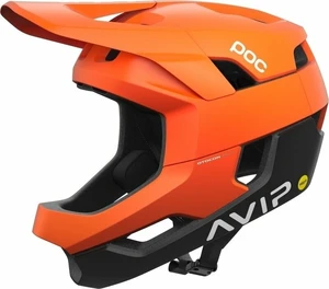 POC Otocon Race MIPS Fluorescent Orange AVIP/Uranium Black Matt 51-54 Fahrradhelm