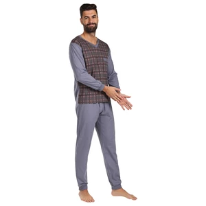 Men's pajamas Foltýn oversized gray