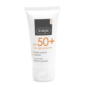 Ziaja Tónovací krém pro normální pleť SPF 50+ odstín přirozený (Tinted Cream) 50 ml