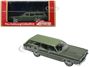 1970 Ford Galaxie Station Wagon Ivy Green with Light Green Top Limited Edition to 180 pieces Worldwide 1/43 Model Car by Goldvarg Collection