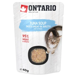 ONTARIO Polévka Kitten tuňák 40 g