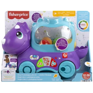 Fisher Price HRAJÍCÍ DINO S VYSKAKUJÍCÍMI MÍČKY CZ/SK/EN/PL/HU