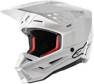 Alpinestars S-M5 Solid Helmet White Glossy XL Casque