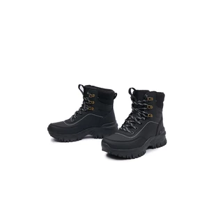 Černé dámské kotníkové outdoorové boty SAM 73 Andaliion