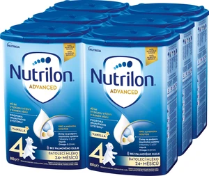 NUTRILON Advanced 4 Vanilla batolecí mléka 6 x 800 g