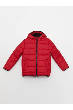 LC Waikiki Basic Boy's Puffer Coat with Hood