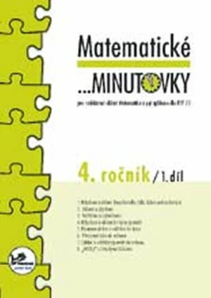 Matematické minutovky 4. ročník / 1. díl - Hana Mikulenková