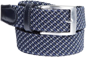 Alberto Multicolor Braided Blue/Dark Blue 95 cm Cinturón