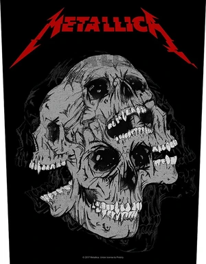 Metallica Skulls Petic cusut