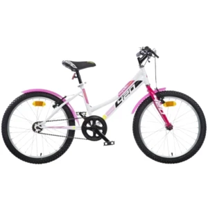 DINO Bikes - Dětské kolo 20" - Aurelia Sport bílo-růžové