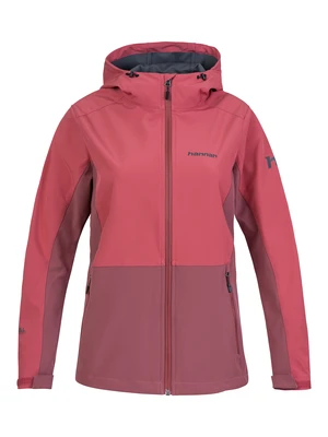 Women's softshell jacket Hannah ZURY LITE baroque rose/roan rouge