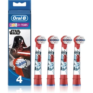 Oral B Vitality D100 Kids StarWars náhradní hlavice pro zubní kartáček extra soft 4 ks