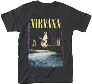 Nirvana Tricou Stage Jump Unisex Black M