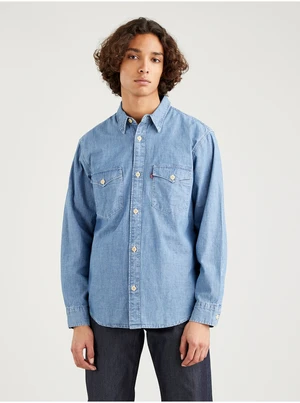 Levi&#39;s Modrá pánská džínová košile Levi's® - Pánské