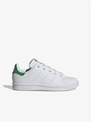 Bílé dětské tenisky adidas Originals Stan Smith C - Kluci