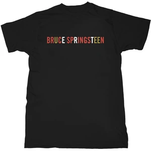 Bruce Springsteen Camiseta de manga corta Logo Unisex Black XL