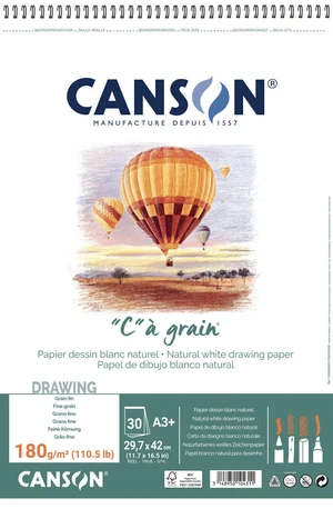 Canson Sp Càgrain Szkicownik A3 180 g White