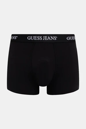 Boxerky Guess Jeans pánské, černá barva, M4BZ42 KBF92