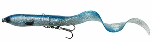 Savage Gear 3D Hard Eel Blue Silver 17 cm 50 g Gumová nástraha