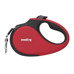 Reedog Senza Premium samonavíjacie vodítko M 25kg / 5m páska / červené