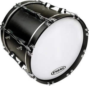 Evans BD26MS1W MX1 Marching Bass White 26" Blana na pochodové bicie