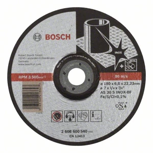 Bosch Accessories  2608600540 brúsny kotúč lomený  180 mm 22.23 mm 1 ks