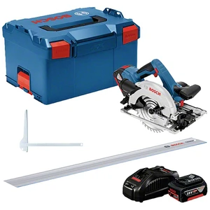 Bosch Professional GKS 18V-57 G akumulátorová okružná píla  165 mm + 2. akumulátor, vr. nabíjačky, + púzdro  18 V