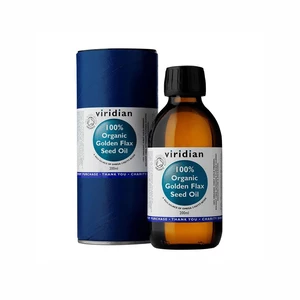 VIRIDIAN Golden Flax Seed Oil Organic