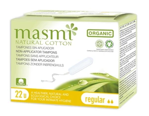 Tampóny z organickej bavlny Masmi