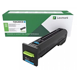 Lexmark 72K2XCE azúrový (cyan) originálny toner