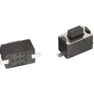 Tlačítko Würth Elektronik 434121043816, 12 V/DC, 0,05 A, SMD, 1x vyp/(zap)