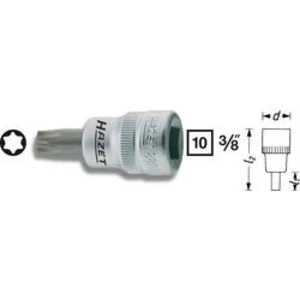 Nástrčný klíč Hazet TORX, 3/8", Speciální ocel 8802-T45