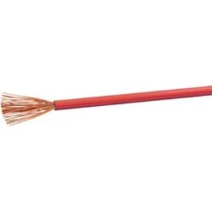 Vícežílový kabel VOKA Kabelwerk H05V-K, 1 x 1 mm², vnější Ø 2.40 mm, červená, 100 m