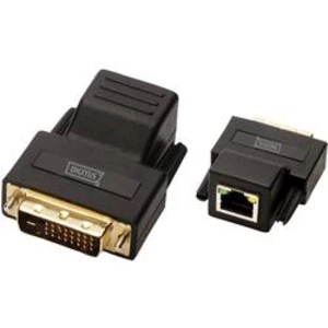 DVI extender (prodloužení) přes síťový kabel RJ45, Digitus DS-54101, 75 m, N/A