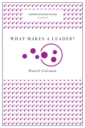 What Makes a Leader? (Harvard Business Review Classics)