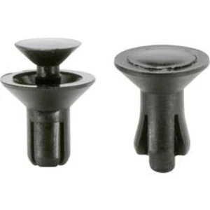 Rozpínací nýt PB Fastener SRCS-4090B, Ø otvoru 4.2 mm, černá, 1 ks