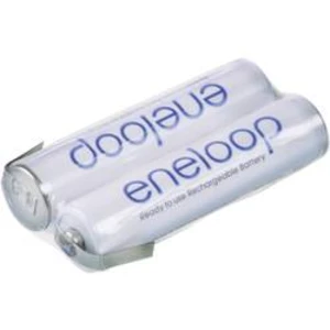 Akupack Ni-MH 2 AAA pájecí špička ve tvaru Z Panasonic eneloop Reihe F1x2 133606, 750 mAh, 2.4 V