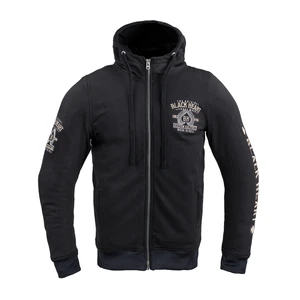 Pánská mikina W-TEC Black Heart Kustom Kulture Hoodie s aramidem  XXL  černá