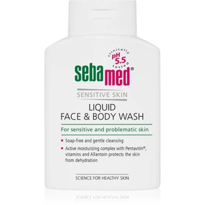 Sebamed Wash jemná mycí emulze na tělo a obličej pro citlivou pokožku 200 ml