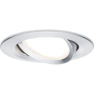 LED vestavné svítidlo Paulmann Coin Slim 93902, 6.8 W, N/A, hliník (kartáčovaný)