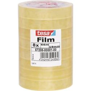 Tesafilm tesa 57208-00001-01, (d x š) 66 m x 19 mm, akrylát, transparentní, 8 ks