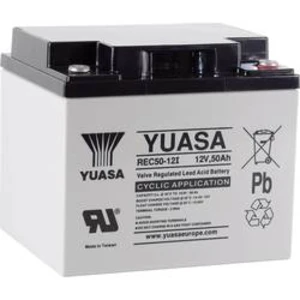 Olověný akumulátor Yuasa REC50-12 YUAREC5012, 50 Ah, 12 V