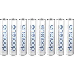 Akumulátor AAA Ni-MH Panasonic eneloop HR03, 750 mAh, 1.2 V, 8 ks