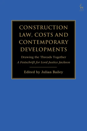 Construction Law, Costs and Contemporary Developments