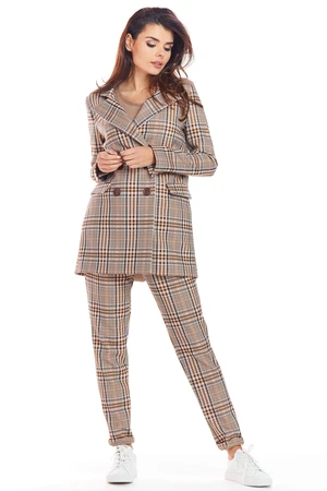 Blazer da donna Awama Checkered